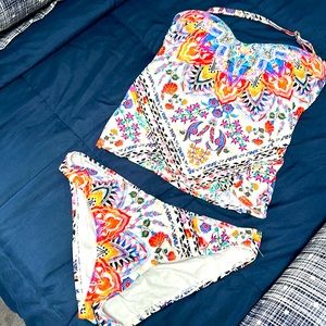 ADORABLE LA BLANCA TANKINI TOP AND BOTTOMS!!!